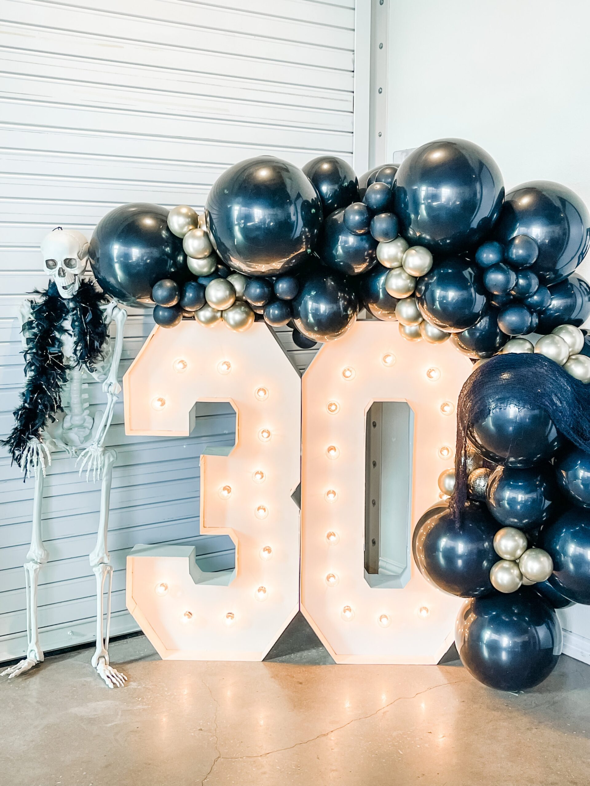30th party decor Bulan 1 Death to My Twenties" th Birthday Party — Mint Event Design