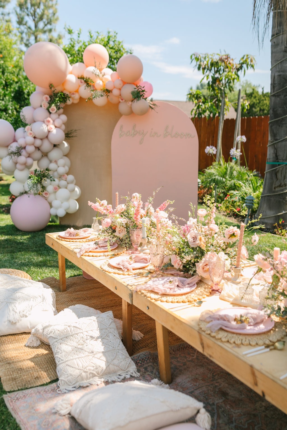 baby in bloom baby shower decorations Bulan 3 A Dreamy Baby Shower: Celebrating Life, Love, and Baby in Bloom