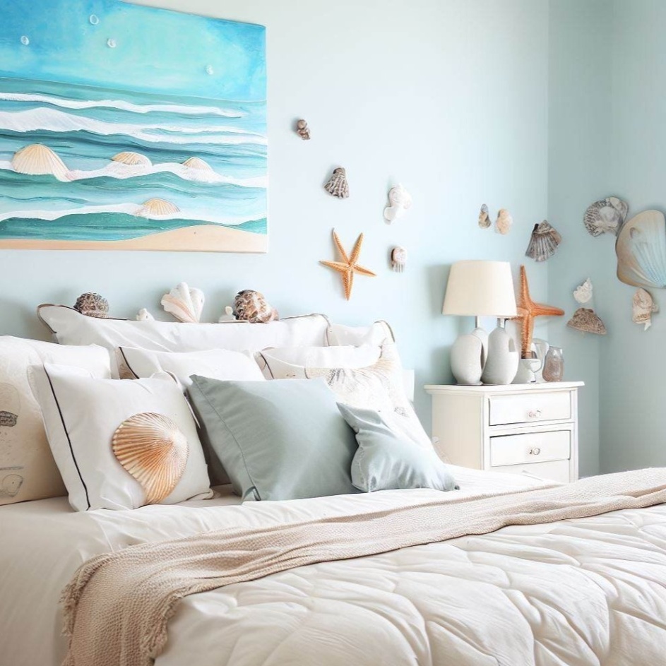 beach themed room decor Bulan 4  Beach Bedroom Ideas: Create Your Coastal Haven — Lord Decor