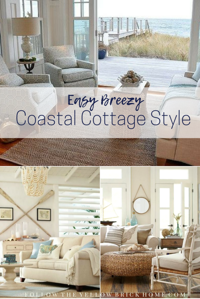 beachside cottage decor Bulan 4 Follow The Yellow Brick Home - Easy Breezy Coastal Cottage Style