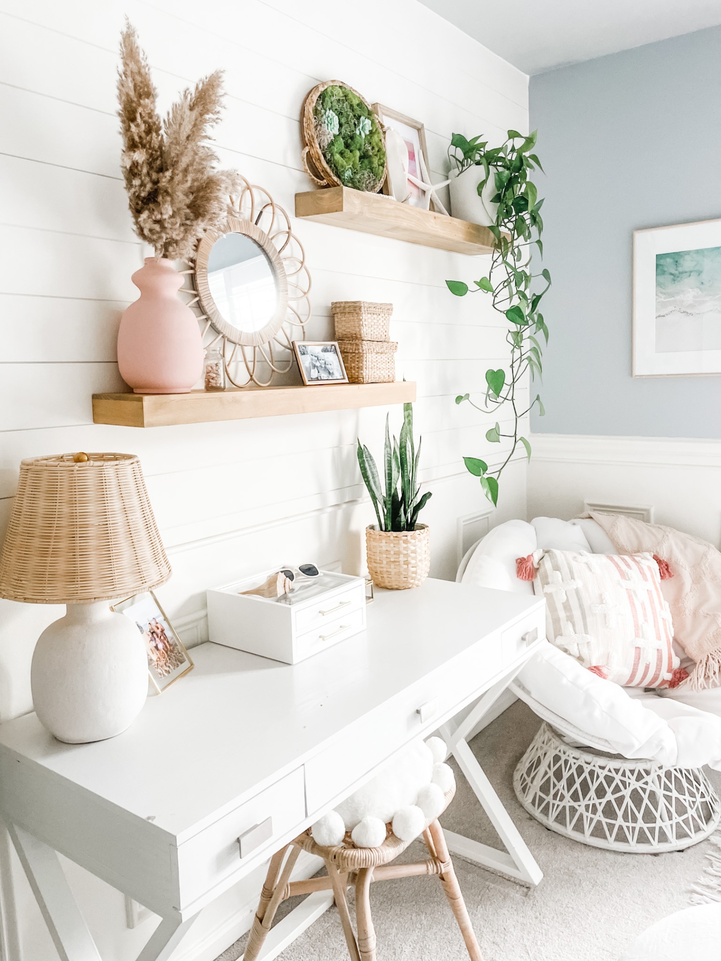 beachy decor for bedroom Bulan 4 How To Decorate A Coastal Themed – Beachy Bedroom - Home with Heather