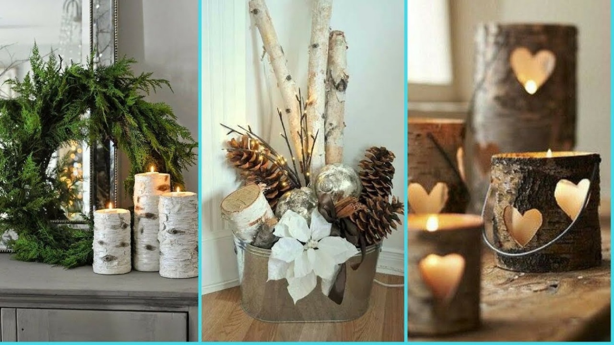 birch wood decor Bulan 5 ❤DIY Shabby chic style Birch wood decor Ideas ❤ Home decor & Interior  design Flamingo Mango