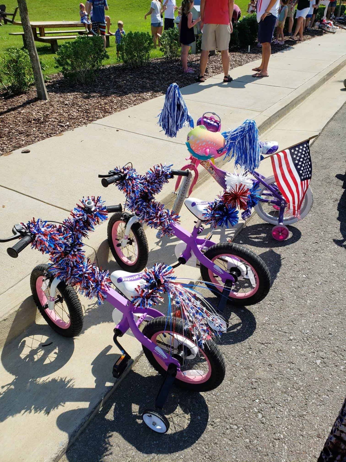 bike decorating ideas Bulan 5 How to Organize a th of July Bike Parade  The Welcoming Table