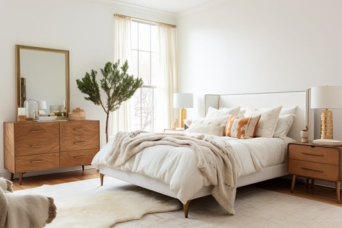 interior decoration bedroom ideas Niche Utama Home Serene Bliss:  Bedroom Interior Design Ideas for Pure Relaxation