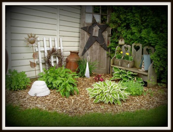 Rost deko garten groß