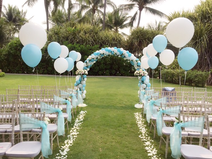 Hochzeit luftballon deko